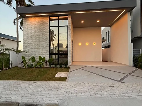 Casa Nova à Venda com 3 Suítes no Condominio Cajupiranga - Parnamirim, RN - Foto 12