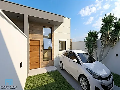 Casa 2 Quartos com 1 Suíte em Cajupiranga - Casa em Cajupiranga, Parnamirim - Foto 1