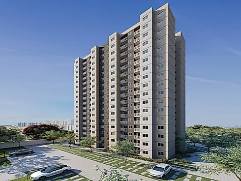Apartamento 2 Quartos l Suíte l  Varanda  em Ponta Negra no Única Veredas Villa Park - - Apartamento em Ponta Negra, Natal - Foto 1