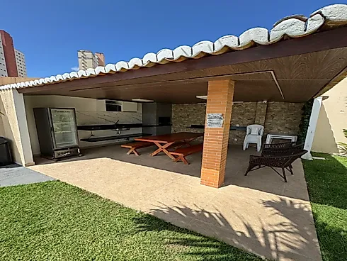 Apartamento Andar Alto l Vista Livre no Condomínio Sunsetem Pinta Negra - Foto 13