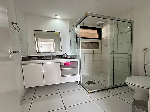 Apartamento Andar Alto l Vista Livre no Condomínio Sunsetem Pinta Negra - Foto 8