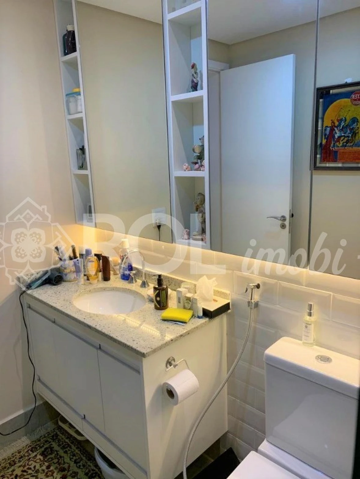 Cobertura Alto Padrão Mobiliada e Decorada / 2 Suítes, Varanda, 2 Vagas, Pé Direito Alto - Foto 44
