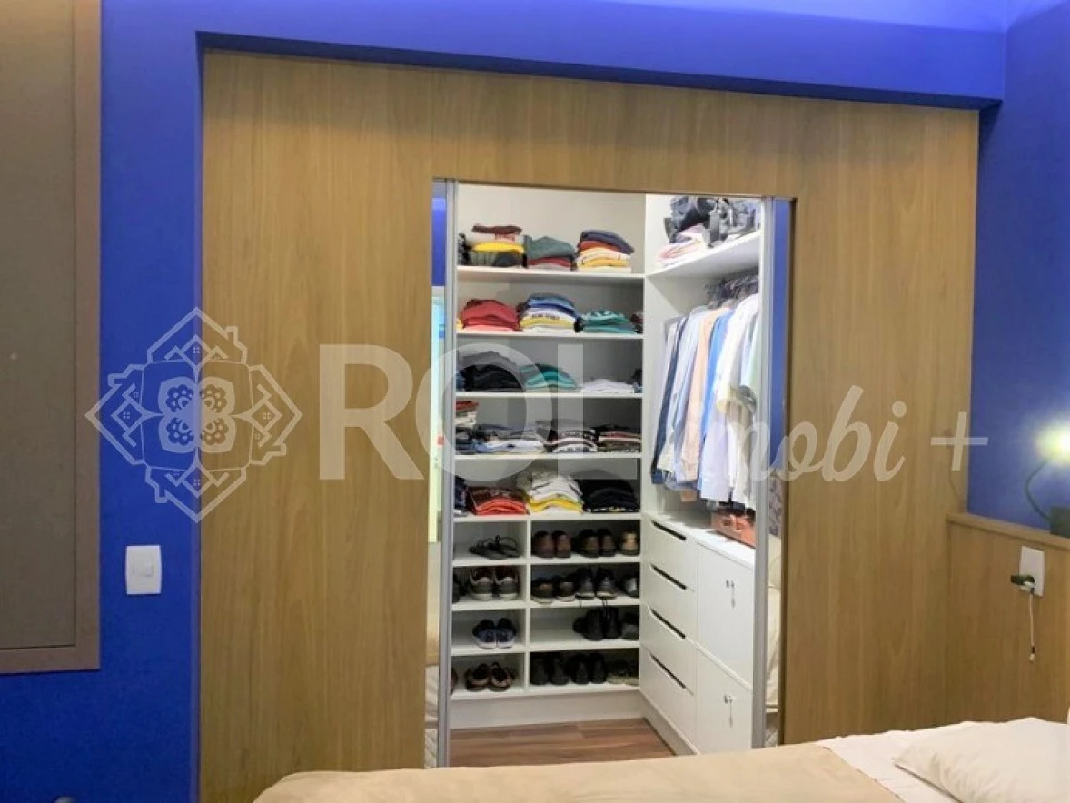 Cobertura Alto Padrão Mobiliada e Decorada / 2 Suítes, Varanda, 2 Vagas, Pé Direito Alto - Foto 49