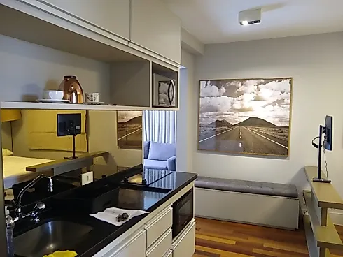 Apartamento Stúdio Mobiliado Próximo à  Paulista - Foto 7