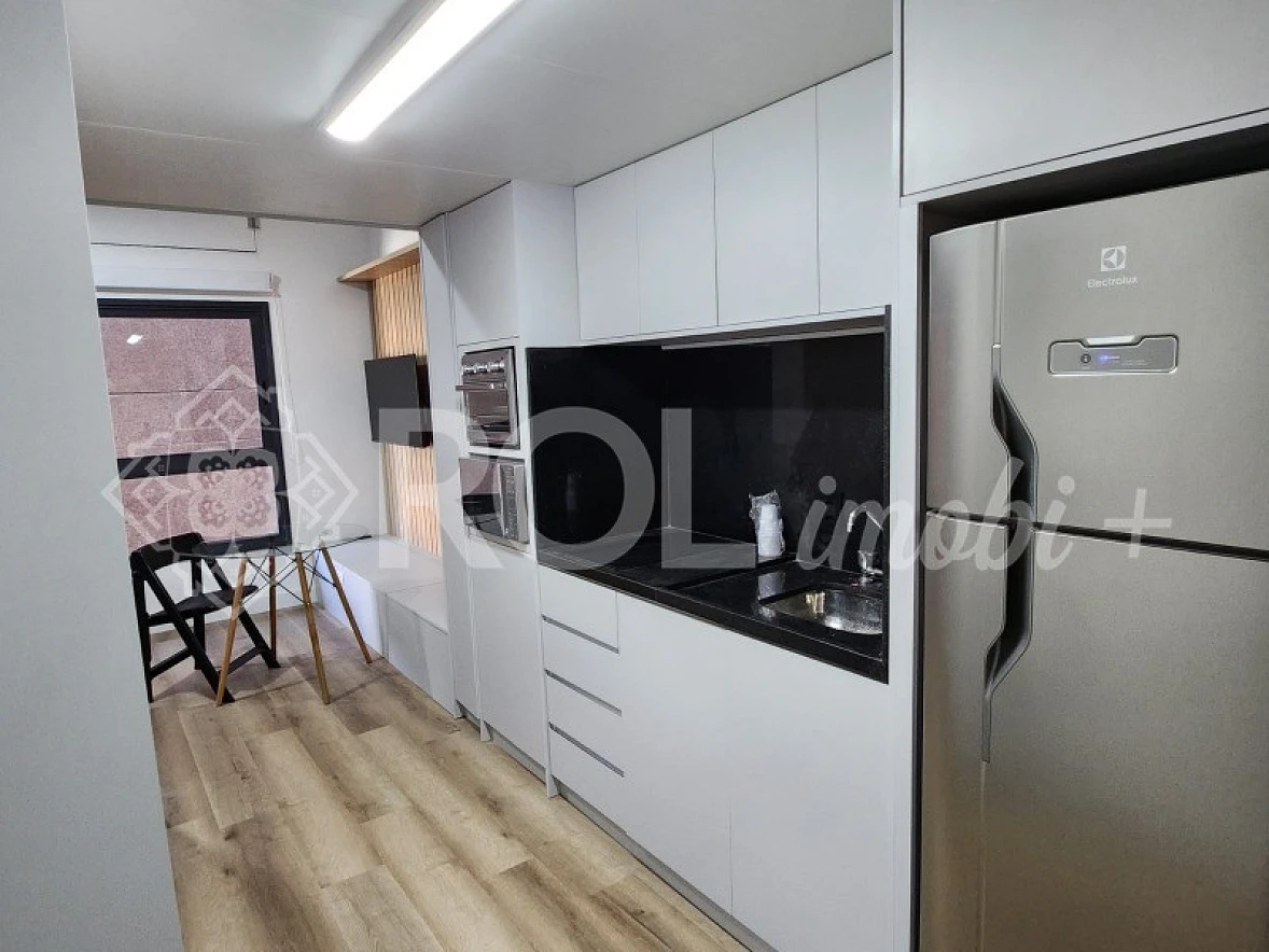 Apartamento Mobiliado 33 m² - 1 Dormitório - sem Vaga - Locação - Foto 8