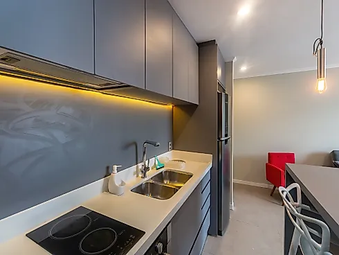 Apartamento Mobiliado com 2 Quartos na Vila Olímpia. - Foto 14