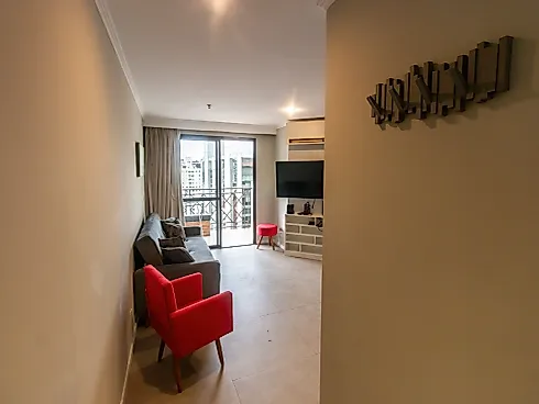 Apartamento Mobiliado com 2 Quartos na Vila Olímpia. - Foto 6
