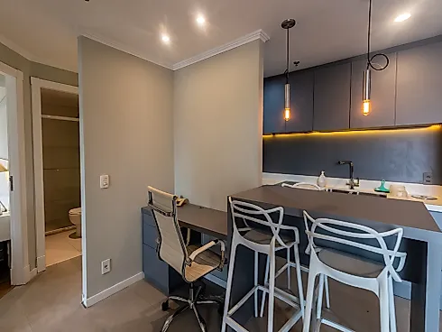 Apartamento Mobiliado com 2 Quartos na Vila Olímpia. - Foto 10