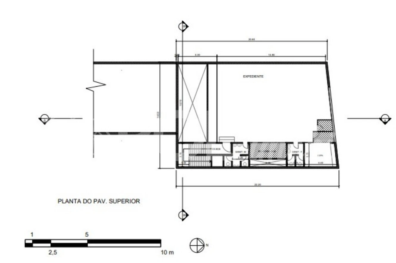 Prédio Comercial - 1490 m² -  1pavimento -  1 Subsolo - 25 Vagas - Locação - Foto 7