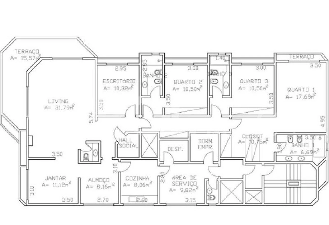 Apartamento de 220m² com 4 Quartos no Itaim Bibi-São Paulo - Foto 22