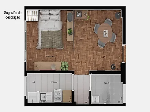  Apartamento de 32m² à Venda na Vila Buarque, SP. - Foto 9
