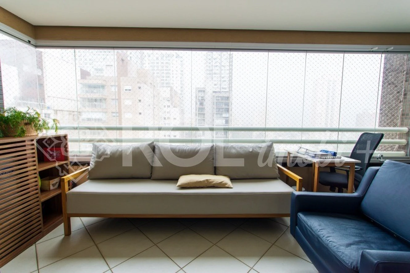 Apartamento na Vila Olímpia, São Paulo-SP: 3 Quartos, 3 Suítes, 4 Banheiros, 3 Vagas de Garagem. - Foto 6