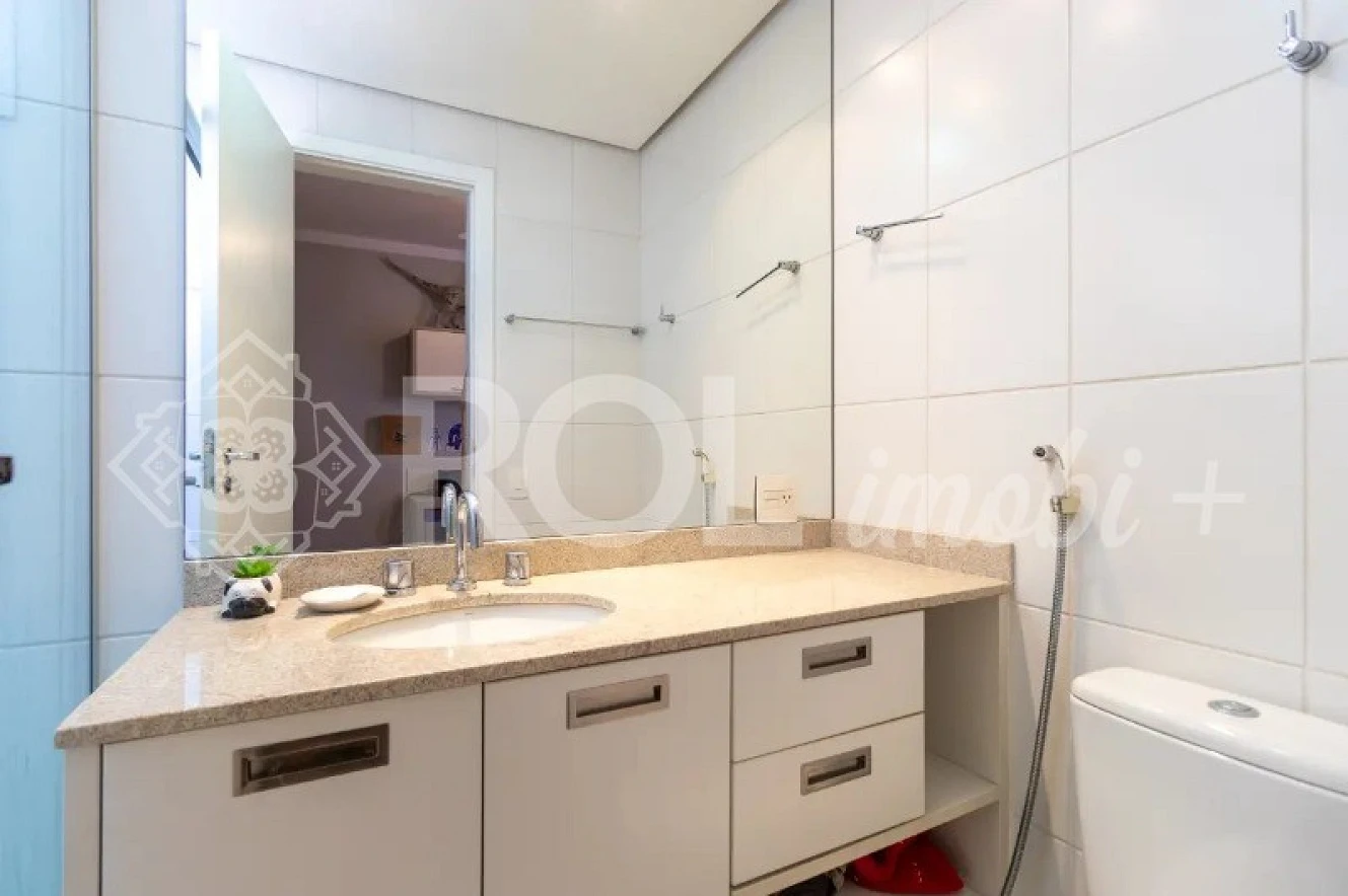 Apartamento na Vila Olímpia, São Paulo-SP: 3 Quartos, 3 Suítes, 4 Banheiros, 3 Vagas de Garagem. - Foto 14