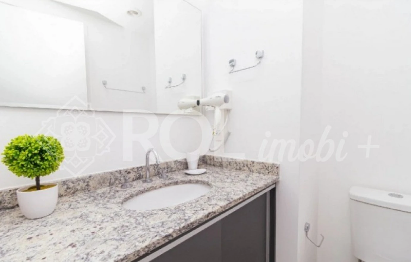 Studio Mobiliado com 25 m² -  com Varanda - sem Vaga - Venda - Foto 16