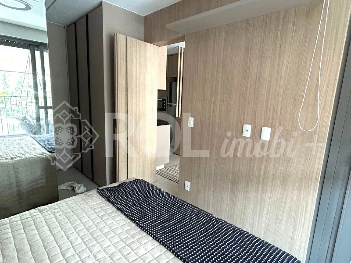 Apartamento Mobiliado com Varanda Gourmet - 1 Dormitório - 1 Vaga - Jardins - Locação - Foto 24