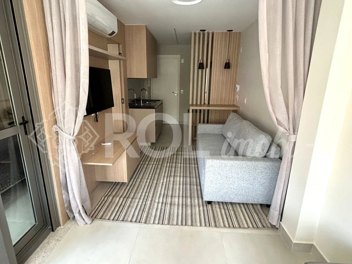 Apartamento Mobiliado com Varanda Gourmet - 1 Dormitório - 1 Vaga - Jardins - Locação - Foto 29