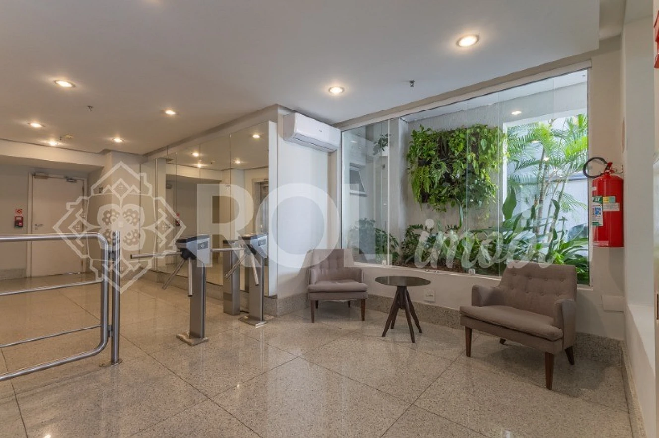 Conjunto Comercial com Varanda - 30 m² - Vão Livre - 1 Vaga - Pamplona - Locação - Foto 6
