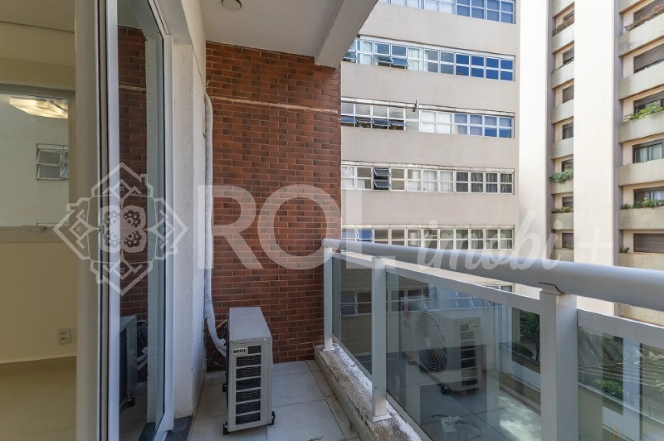 Conjunto Comercial com Varanda - 30 m² - Vão Livre - 1 Vaga - Pamplona - Locação - Foto 8