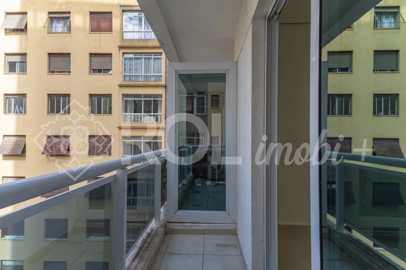 Conjunto Comercial com Varanda - 30 m² - Vão Livre - 1 Vaga - Pamplona - Locação - Foto 9