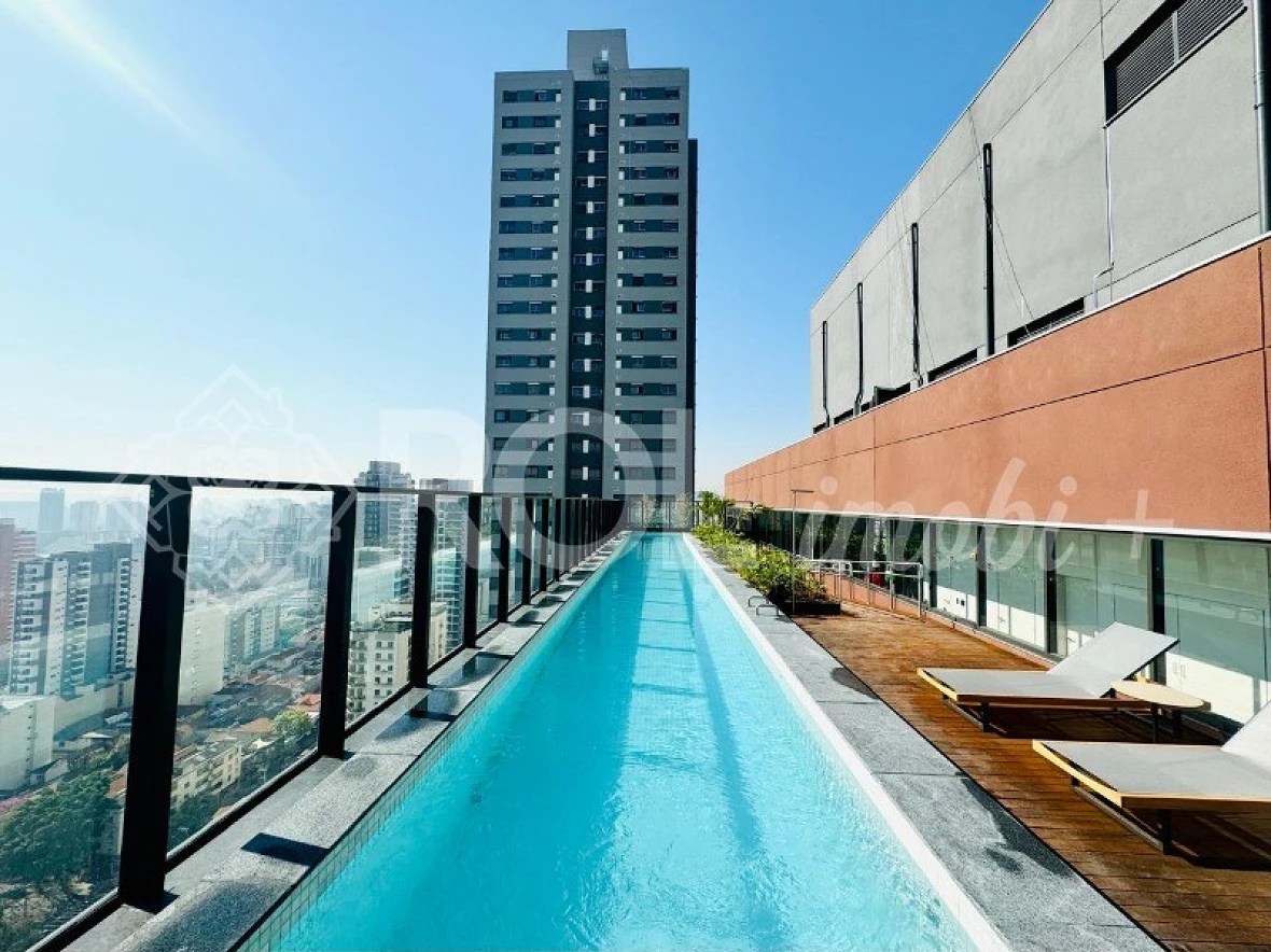 Studio Mobiliado - Varanda - Novo - Avenida Poméia - Locação - Foto 8