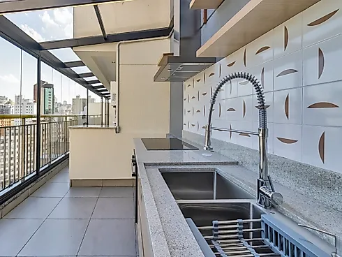 Cobertura Penthouse de 70m² com 1 Quarto em Santa Cecilia. - Foto 11