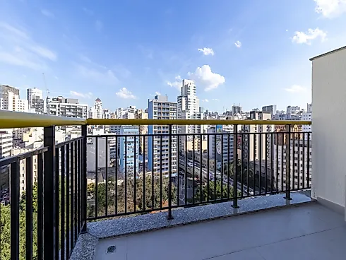 Cobertura Penthouse de 70m² com 1 Quarto em Santa Cecilia. - Foto 16