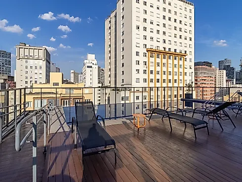 Cobertura Penthouse de 70m² com 1 Quarto em Santa Cecilia. - Foto 33