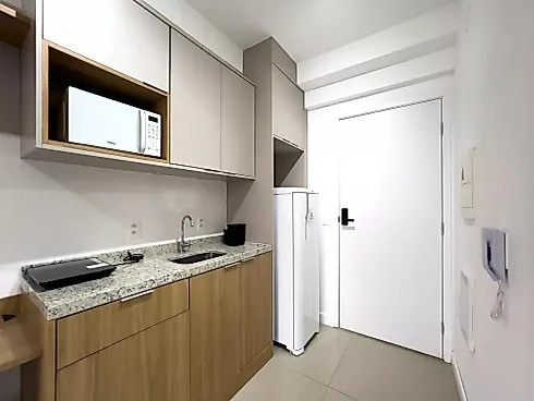 Studio Mobiliado de 24,80M² no Paraiso Próximo Metro. - Foto 11
