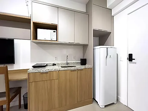 Studio Mobiliado de 24,80M² no Paraiso Próximo Metro. - Foto 13