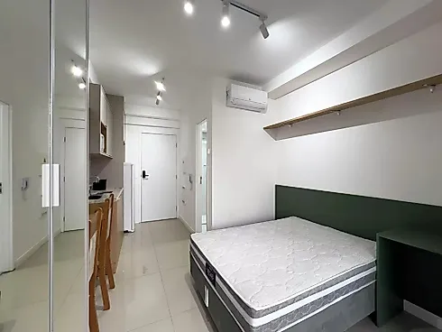 Studio Mobiliado de 24,80M² no Paraiso Próximo Metro. - Foto 9