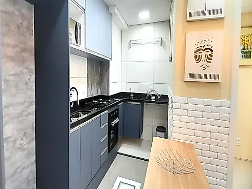 Apartamento  Mobiliado e Decorado - 35 m² - 2 Dormitórios - sem Vaga -  Barra Funda |  Venda - Foto 22
