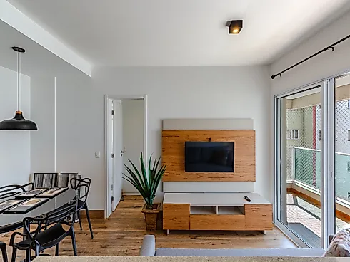 Apartamento Mobiliado | 48m² | 1 Dorm | 1 Vaga | Locação - Foto 6