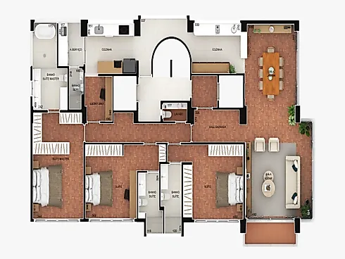 Apartamento em Higienópolis, São Paulo