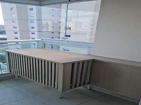 Apartamento Mobiliado Moderno e Dormitórios ao Lado dos Fóruns - Foto 13