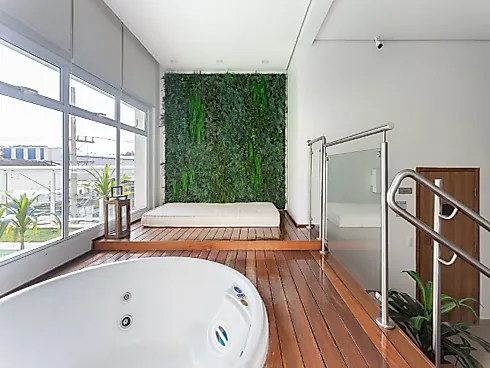 Apartamento Mobiliado Moderno e Dormitórios ao Lado dos Fóruns - Foto 45