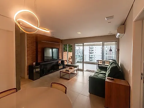 Apartamento de 124m² com 2 Quartos Suítes  no Brooklin - Apartamento em Brooklin Paulista, São Paulo - Foto 2