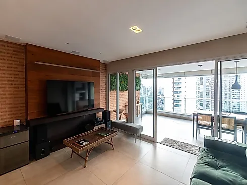 Apartamento de 124m² com 2 Quartos Suítes no Brooklin - Apartamento em Brooklin Paulista, São Paulo - Foto 4