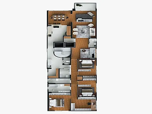 Apartamento de 229m² com 3 Quartos em Higienópolis. - Foto 6