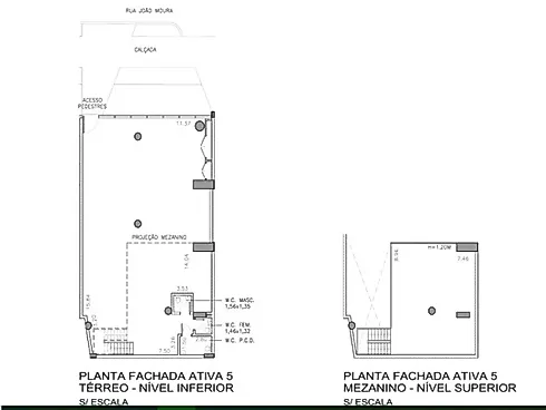 Loja Térrea + Mezanino - 292m² com 32 Vagas em  Pinheiros - Loja térrea em Pinheiros, São Paulo - Foto 3