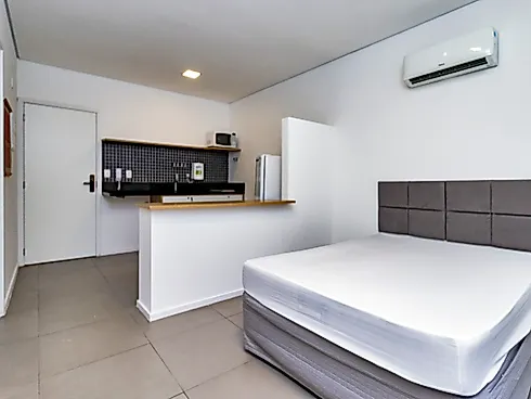 Apartamento Tipo Loft ao Lado da Santa Casa - l o C a Ç Ã o - Apartamento em Higienópolis, São Paulo - Foto 1