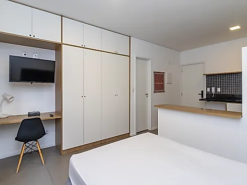 Apartamento Tipo Loft ao Lado da Santa Casa - l o C a Ç Ã o - Apartamento em Higienópolis, São Paulo - Foto 4
