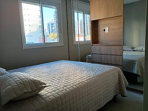 Apartamento Mobiliado 57 m² - 2 Dorm - Varanda - 1 Vaga - Metrô  Madlena | Locação - Foto 10