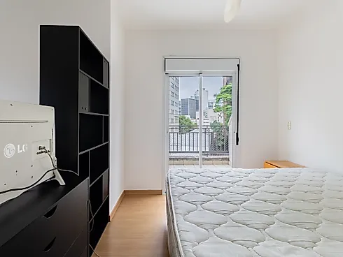 Apartamento Mobiliado 45 m² - Varanda - 1 Vaga - Higienópolis | Locação - Foto 16