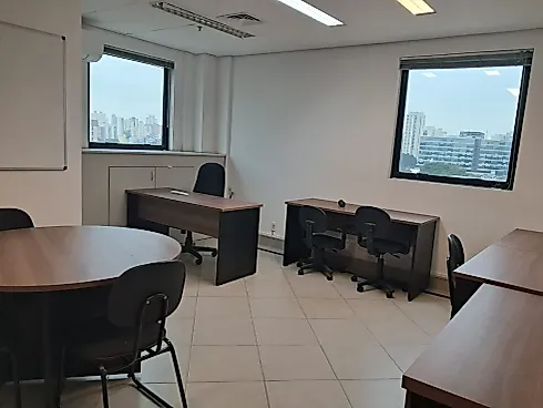 Conjunto Comercial Mobiliado Próximo à Estação Metrô Barra Funda - Escritório/sala em Várzea da Barra Funda, São Paulo - Foto 1