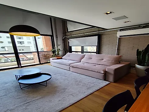 Loft Mobiliado com Varanda e 2 Vagas | Haddock Lobo – Jardins - Foto 3
