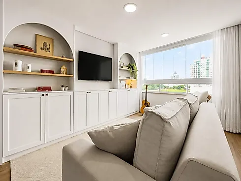 Apartamento 2 Dormitórios, sendo 1 Suíte - Foto 2