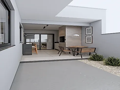 Casa Térrea, 3 Dormitórios, sendo 1 Suíte - Foto 22
