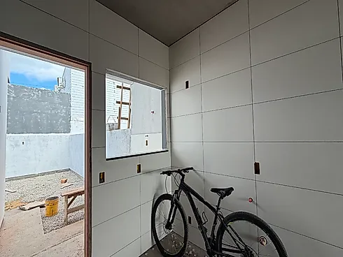 Casa Geminada 2 Dormitórios, sendo 1 Suíte - Casa geminada em Guarda do Cubatão, Palhoça - Foto 3