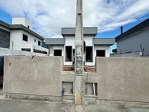 Casa Geminada 2 Dormitórios, sendo 1 Suíte - Casa geminada em Guarda do Cubatão, Palhoça - Foto 1