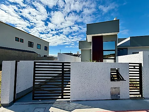 Casa Geminada 3 Dormitórios, sendo 1 Suíte - Casa geminada em Guarda do Cubatão, Palhoça - Foto 5